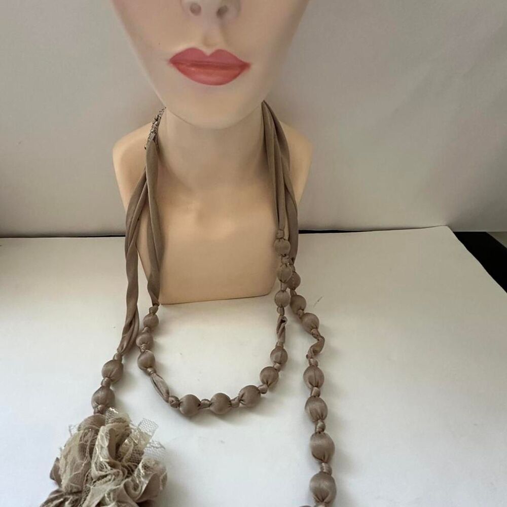 Lane Bryant Tan and Brown Necklace Jewelry